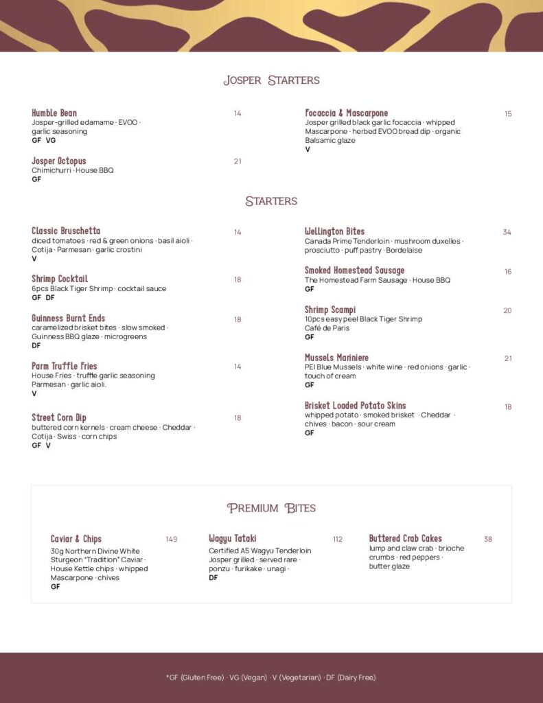 Food Menu