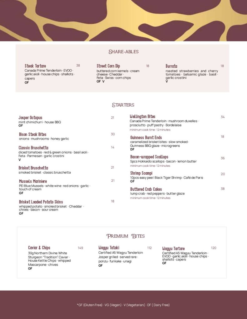 Food Menu